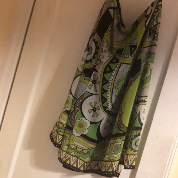 Abstract gorgeous multi color skirt. - Picture 2 of 3